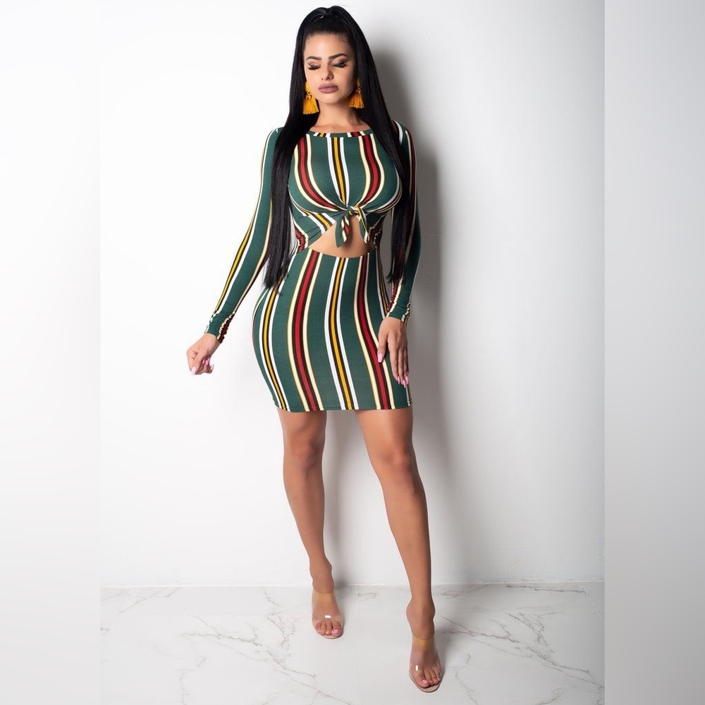 New stripe dress